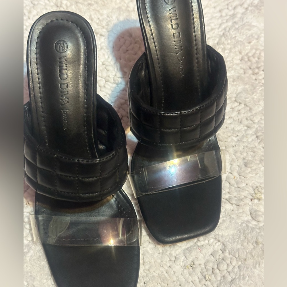 Wild Diva square toe shoes